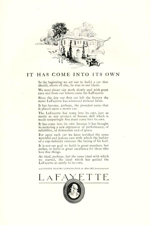 1922 LaFayette 8